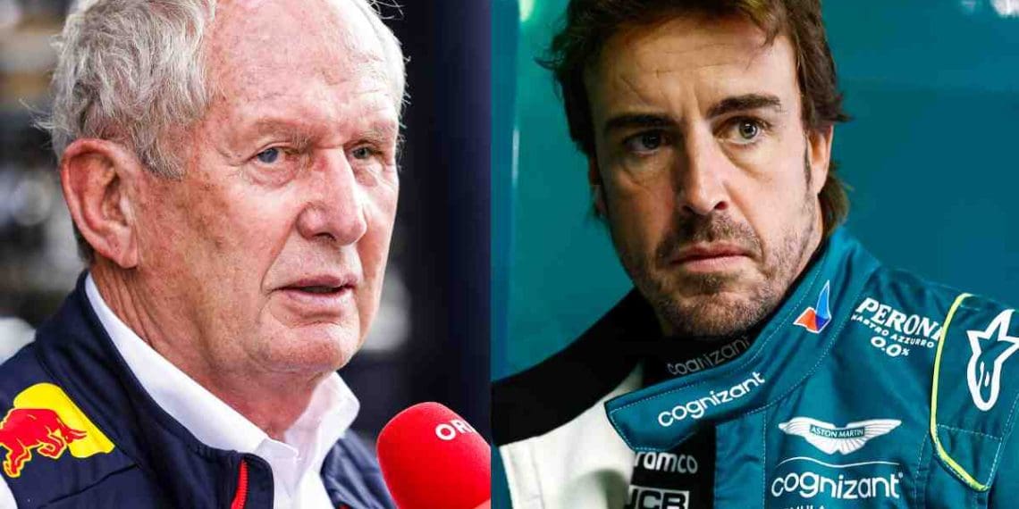 Helmut Marko acusa Fernando Alonso de duvidar da capacidade da Red Bull de desafiar pelos títulos mundiais da F1.