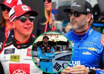 Jimmie Johnson escolhe Bubba Wallace como o piloto mais divertido da pista.