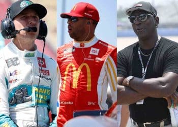 Michael Jordan e Denny Hamlin escolheram ‘Airspeed’ como nome para sua loja de corrida 23XI Racing.
