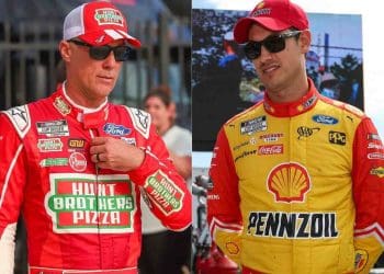 Kevin Harvick compartilha pensamentos preocupantes sobre a busca de Joey Logano pela redenção em 2024.