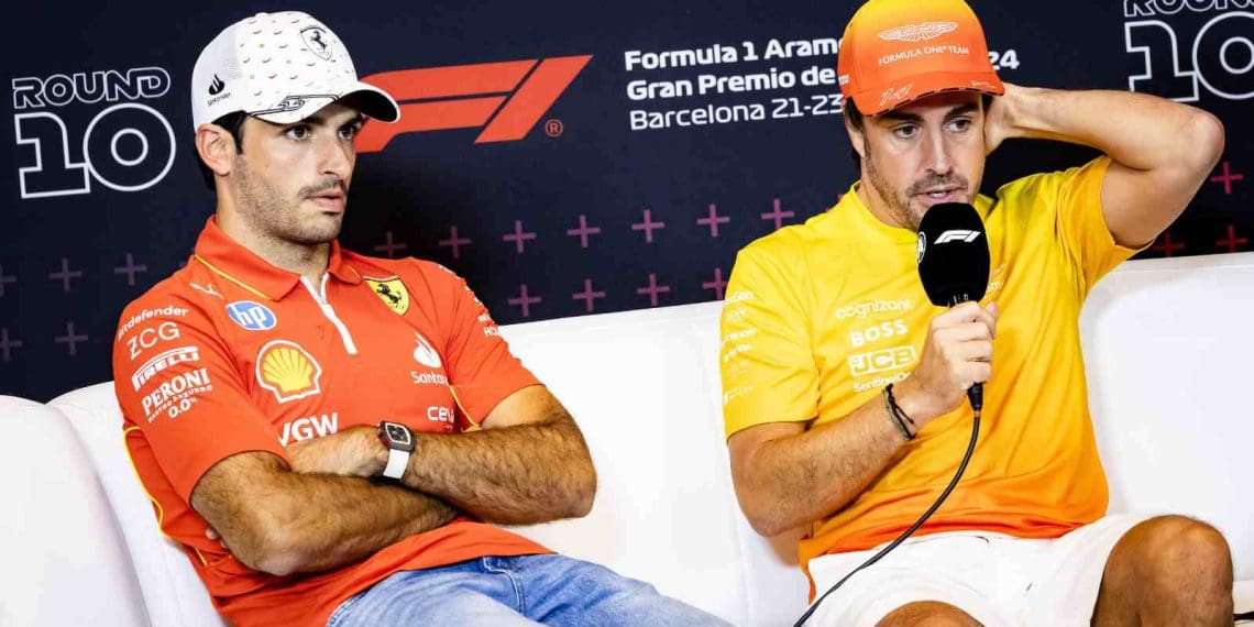 “21-3,” Carlos Sainz e Fernando Alonso compartilham previsões ousadas antes do aguardado confronto entre Espanha e Itália no Campeonato Europeu.