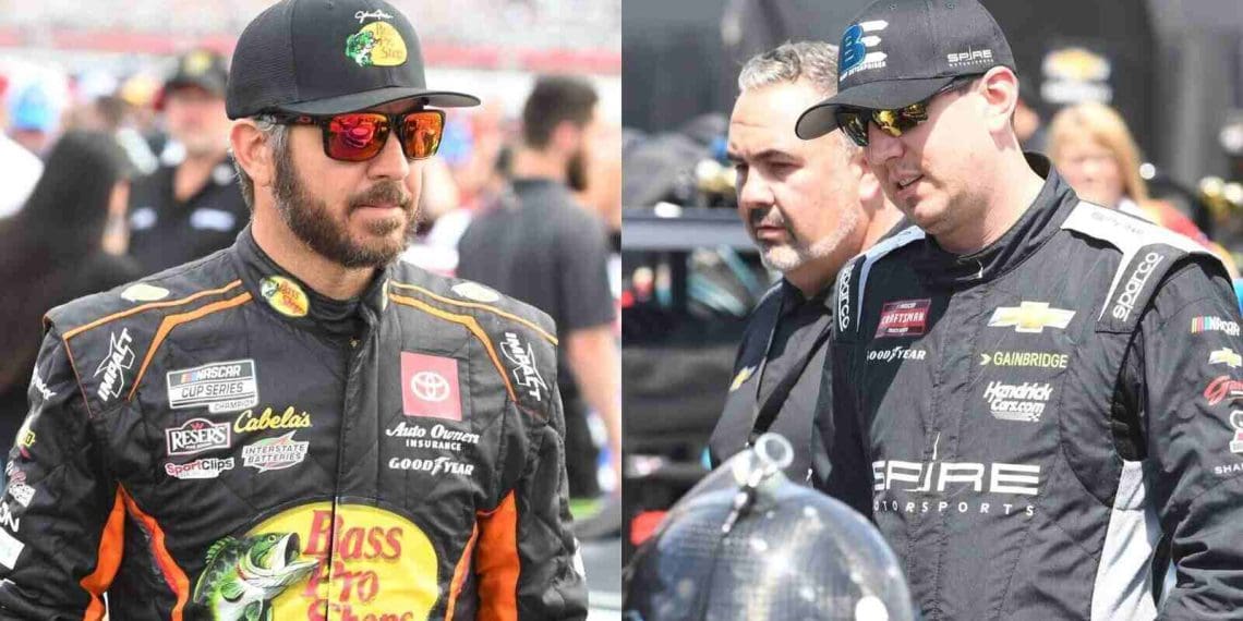 VÍDEO: Kyle Busch fala sobre especulações de retorno da JGR enquanto Martin Truex Jr. revela aposentadoria.