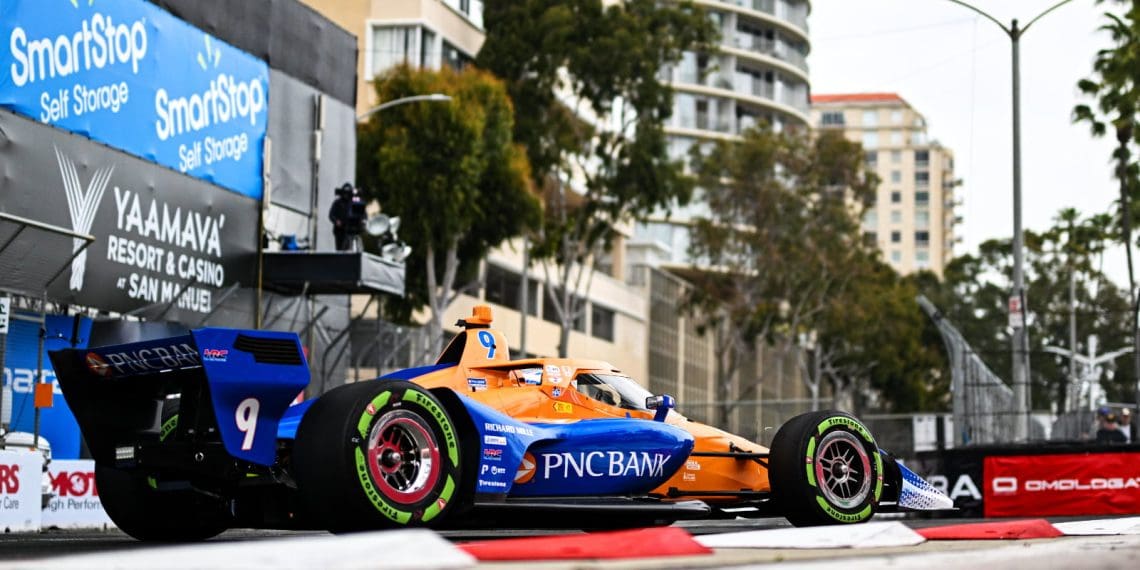 Resultados da corrida de IndyCar em Long Beach.