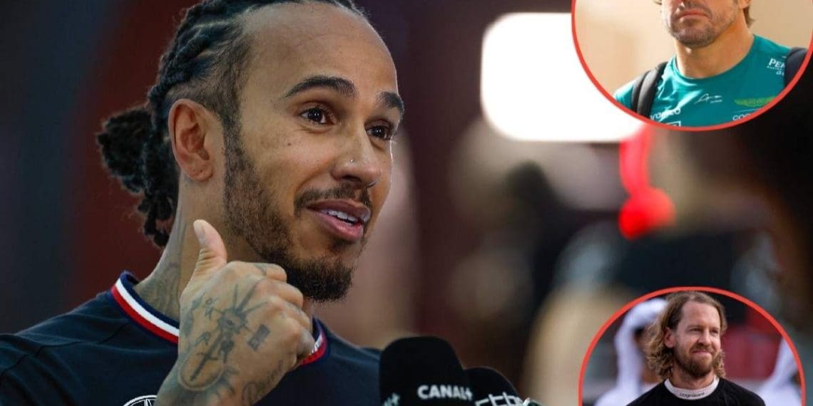 Ex-piloto de Fórmula 1 sugere que Lewis Hamilton poderia garantir o título com a Ferrari, feito não alcançado por Fernando Alonso ou Lewis Hamilton.