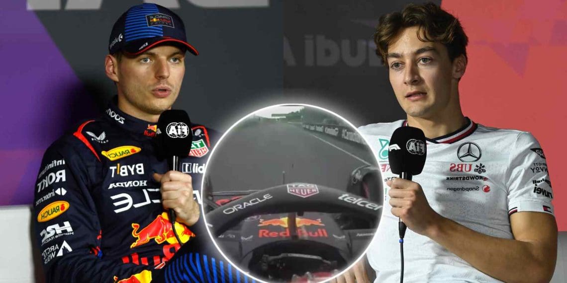 Assista: Max Verstappen acusa George Russell de obstruí-lo intencionalmente durante o treino de classificação do Grande Prêmio do Canadá.