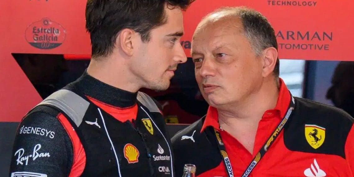 Charles Leclerc acredita que Fred Vasseur tem todas as qualidades necessárias para levar o prestigioso campeonato mundial de F1 de volta à Ferrari.