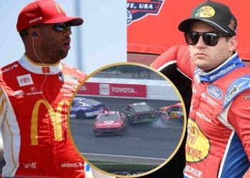 VÍDEO: Noah Gragson estraga corrida de Bubba Wallace ao bater no piloto da equipe 23XI Racing em New Hampshire.