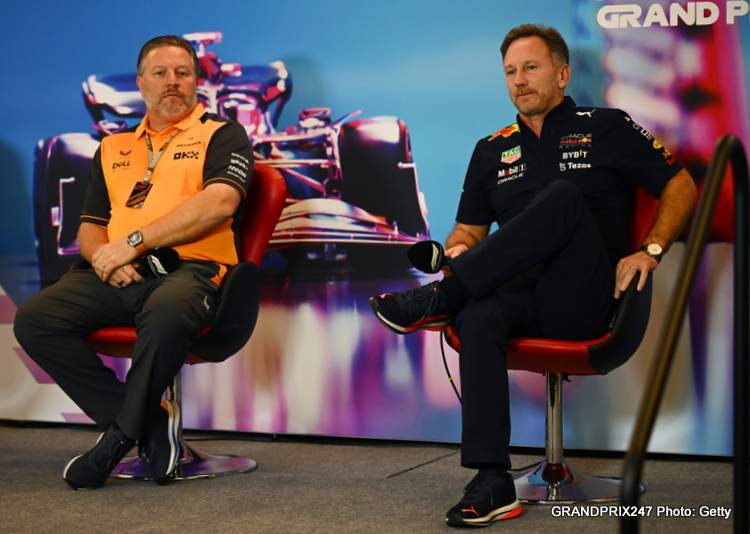 Brown: Após as últimas atualizações sobre Newey, recebemos um influxo de currículos da Red Bull.