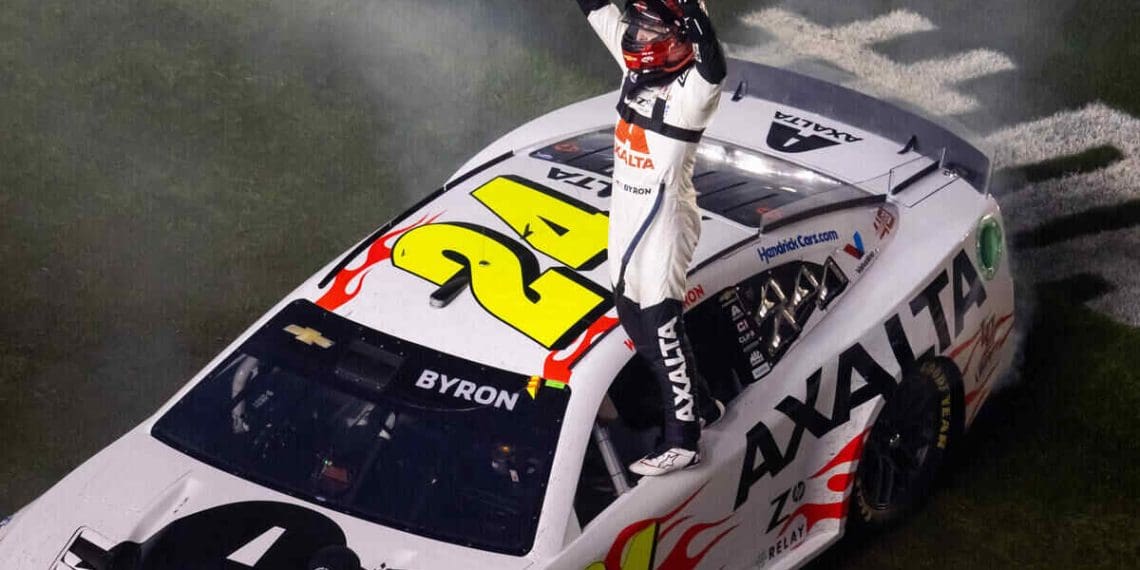 ¡Cuánto dinero de premio de los $28 millones del Daytona 500 recibirá HMS por la victoria de William Byron?