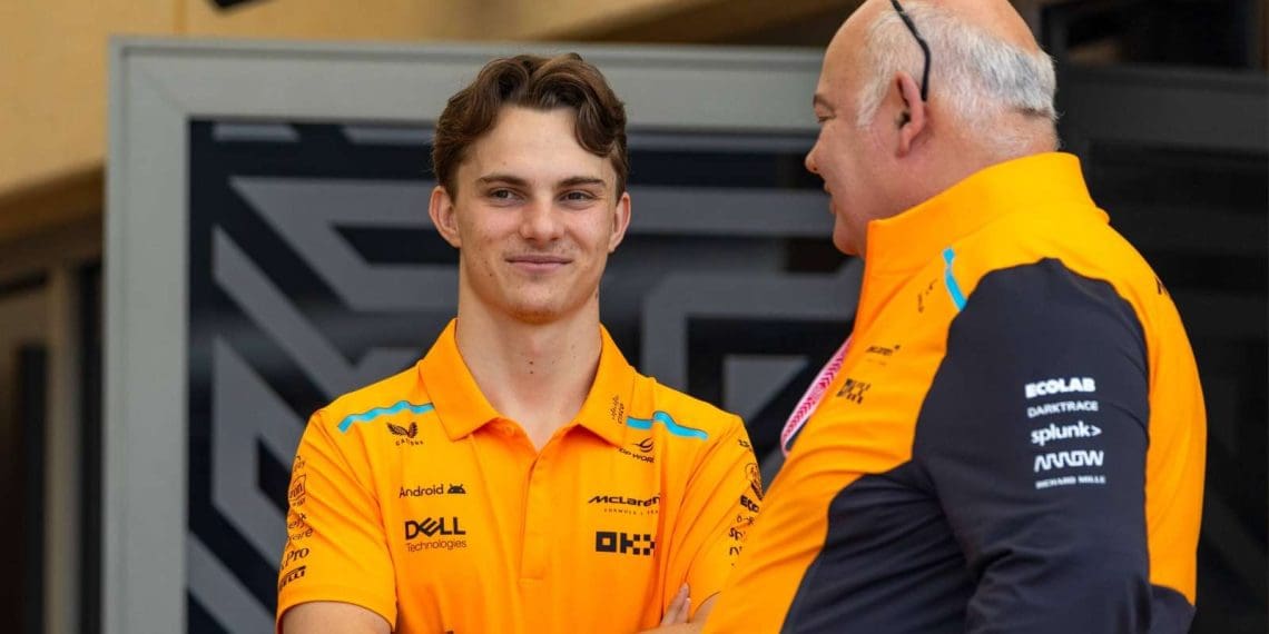 McLaren percebe melhoria no desempenho de Oscar Piastri após o Grande Prêmio da China.