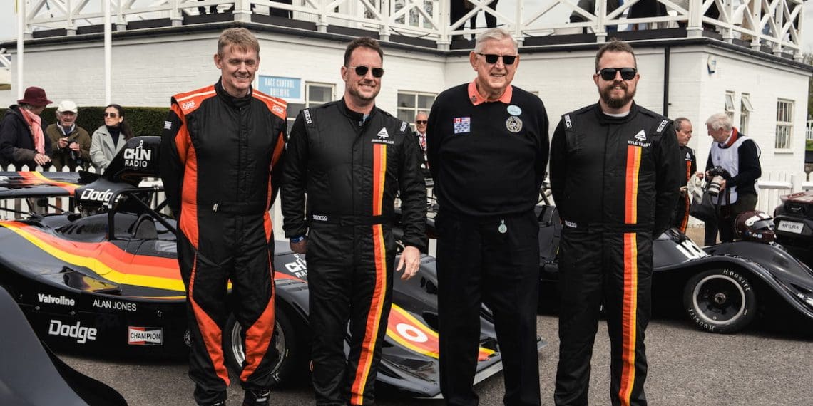 Era Motorsport’s Tilley fala sobre a exibição da Shadow Can-Am em Goodwood.