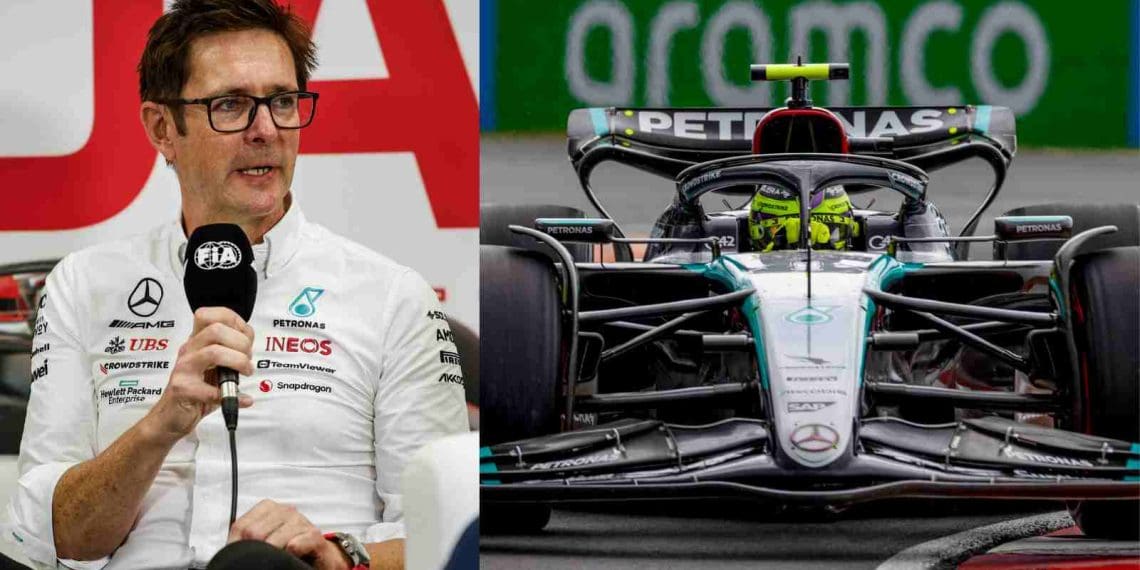 Mercedes se recusa a fornecer concorrentes com cronograma para melhorias na W15 após melhoria significativa no desempenho.