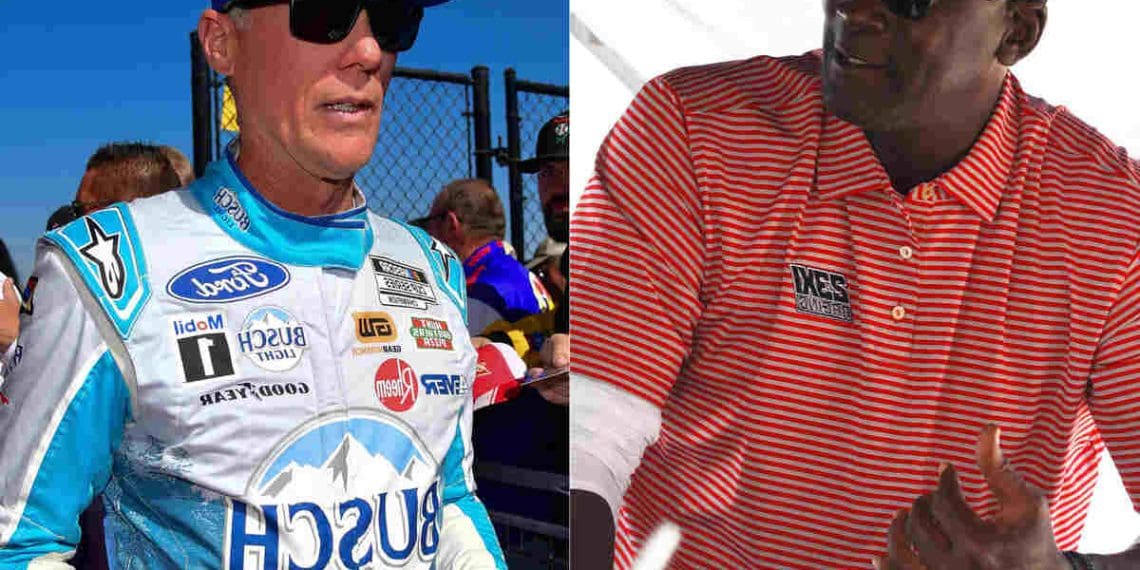 Kevin Harvick diz que ver Michael Jordan na vitória em Talladega é o destaque da temporada da Cup de 2024.