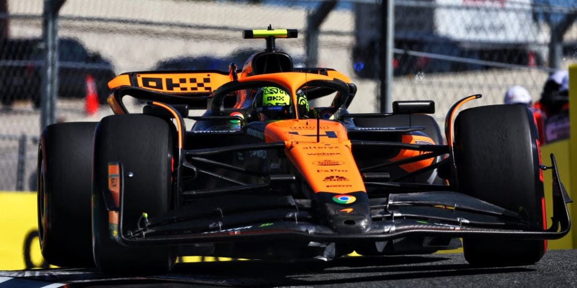 Lando Norris admite ter excedido a velocidade limite em Miami.