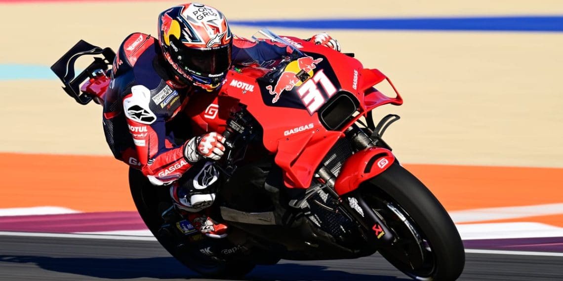 Acosta domina treino de abertura do MotoGP liderado por Martin em 2024.