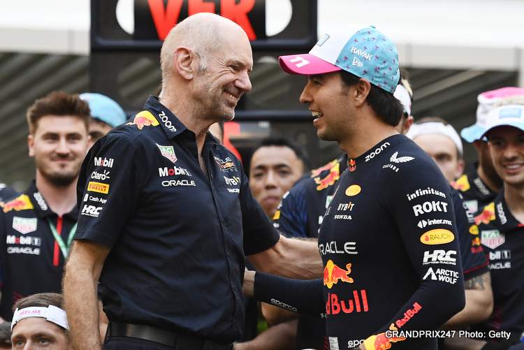 Perez acredita que Newey fará um grande impacto onde quer que ele vá.
