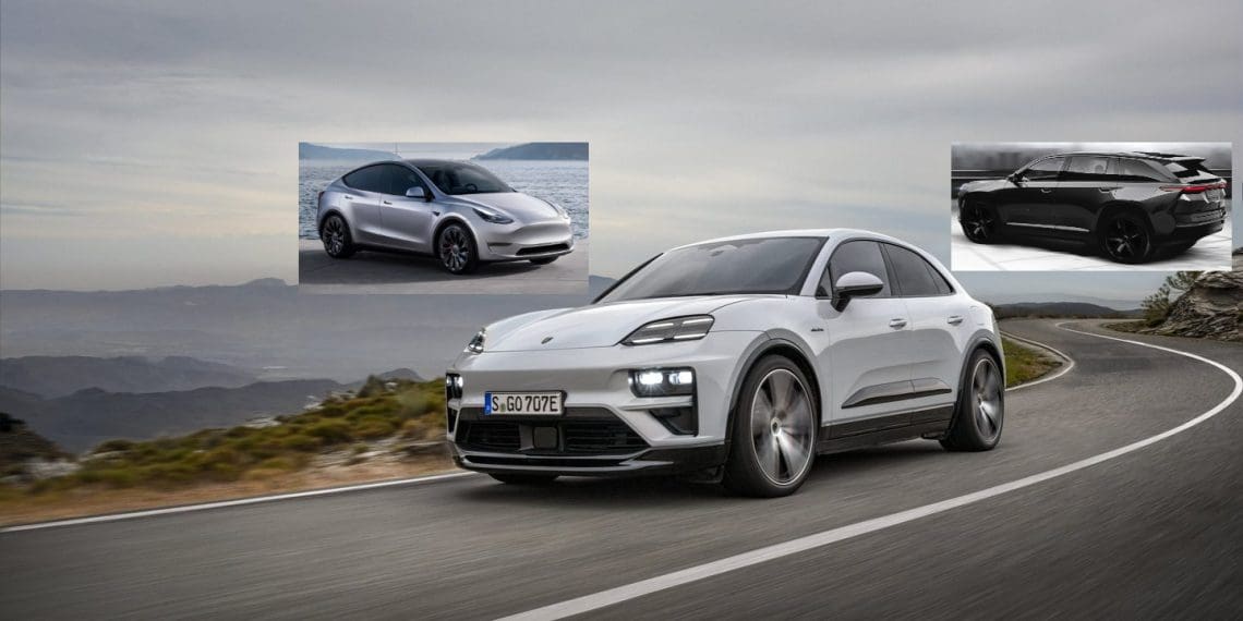 TESLA MODEL Y VS PORSCHE MACAN EV – WHO WINS? JEEP’S WAGONEER S JOINS THE BATTLE!