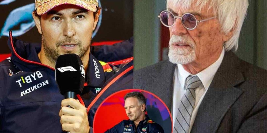 Christian Horner revela que Sergio Perez utilizou ganhos de uma aposta durante o Grande Prêmio do Japão para acertar as contas com Bernie Ecclestone.