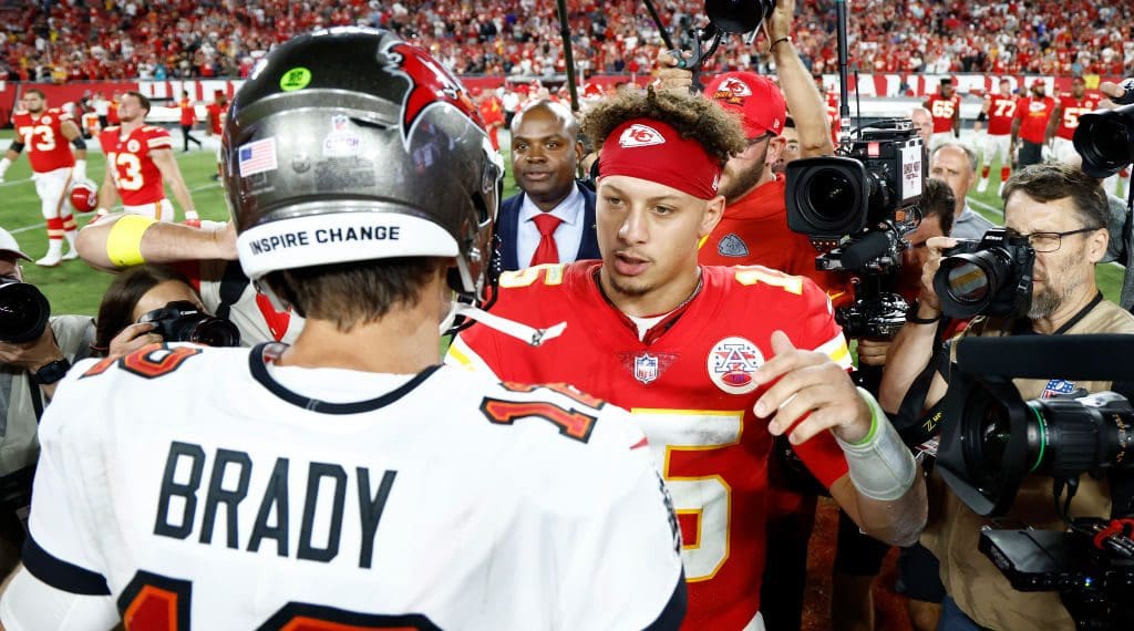 PATRIOTS’ KRAFT ON BRADY VS. MAHOMES