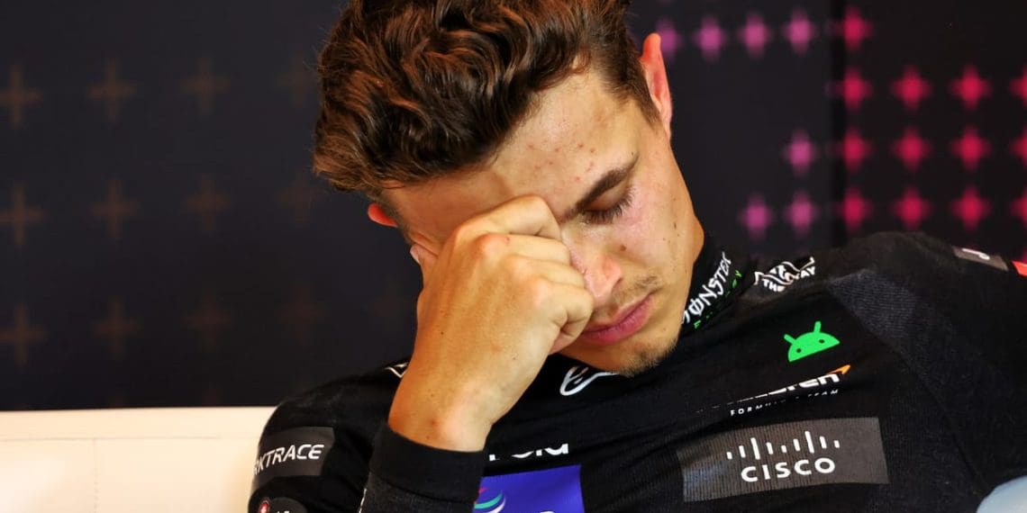 Norris justifica análise de si mesmo após ‘erro de novato’.