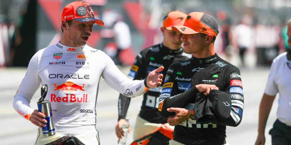 Max Verstappen recebe dois pontos de penalidade na superlicença após colisão com Lando Norris durante o Grande Prêmio da Áustria.