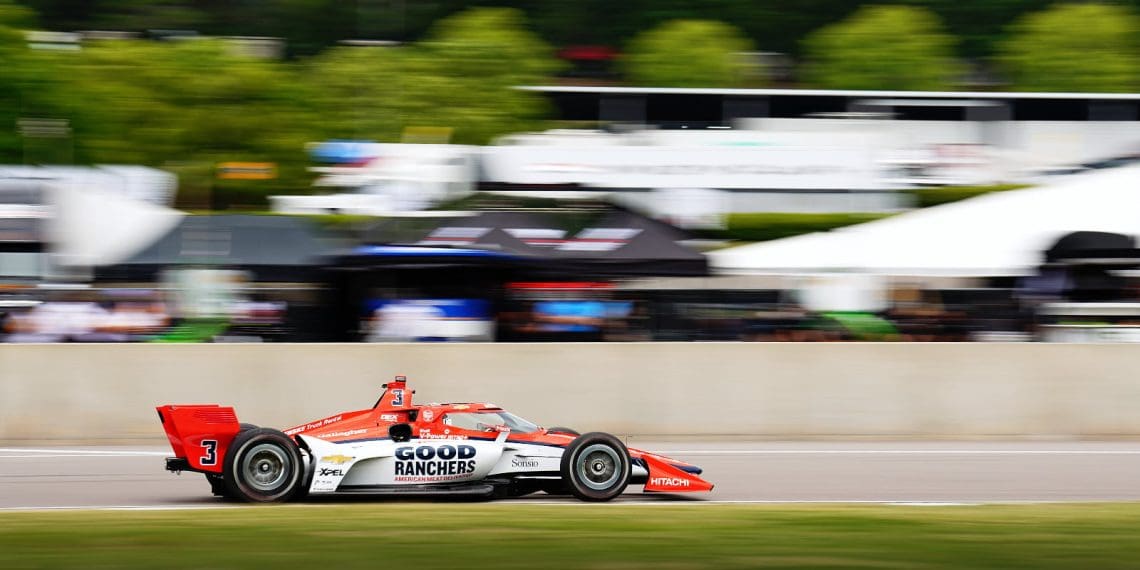 McLaughlin vence Power para garantir a primeira posição na classificação da IndyCar em Barber.