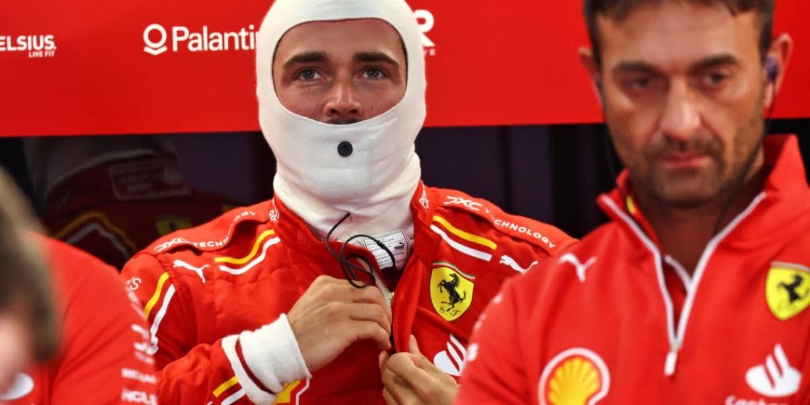 Leclerc: Ferrari está atrás da Red Bull por uma pequena margem na classificação da F1.