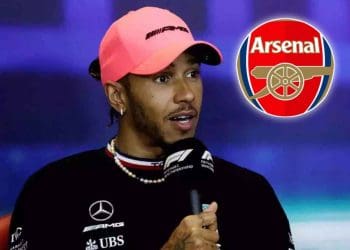 Lewis Hamilton apoia o Arsenal após derrota apertada na corrida da Premier League contra o Manchester City.