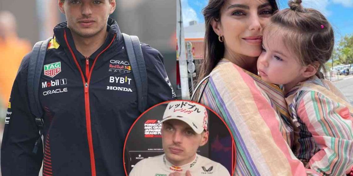 VÍDEO: Max Verstappen sugere que a filha de Kelly Piquet, Penelope, pode ter acreditado que era ‘azar’ se ele não garantisse a vitória no Grande Prêmio do Japão.