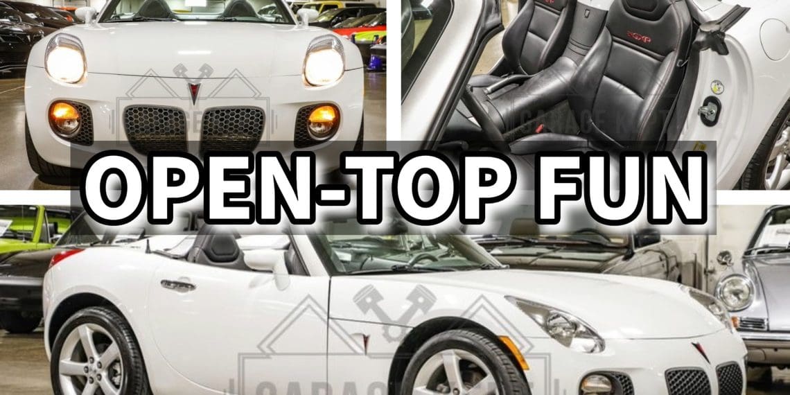 This Pontiac Solstice GXP Roadster Costs Way Less Than America’s Cheapest New Car.