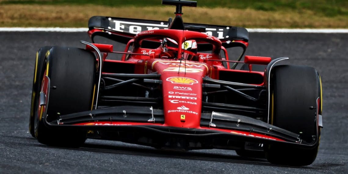 Leclerc busca solução para dificuldades na classificação do GP do Japão de F1.