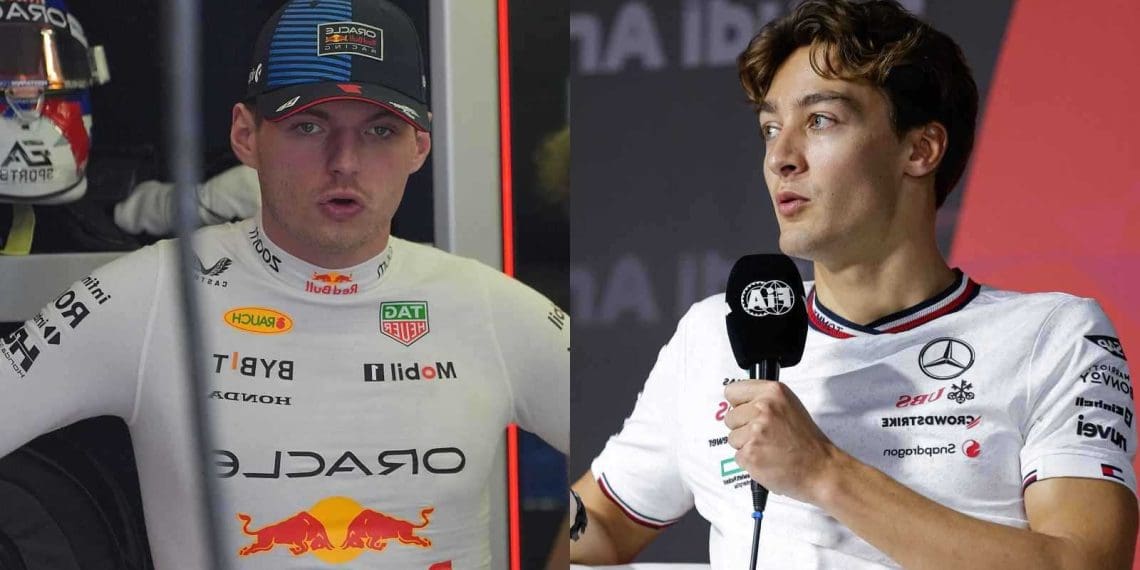 Max Verstappen consola George Russell por erros no Grande Prêmio do Canadá.