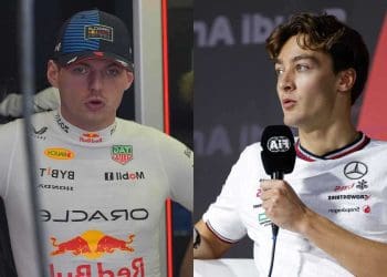 Max Verstappen consola George Russell por erros no Grande Prêmio do Canadá.