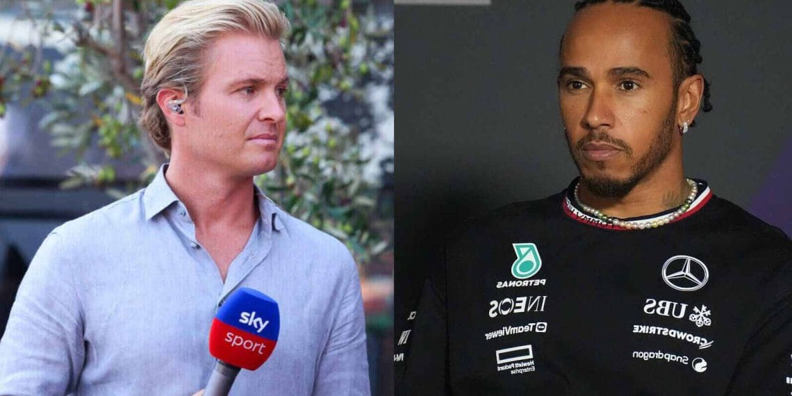 Vídeo: Nico Rosberg chama Lewis Hamilton de ‘GOAT’ após serem amigos próximos.