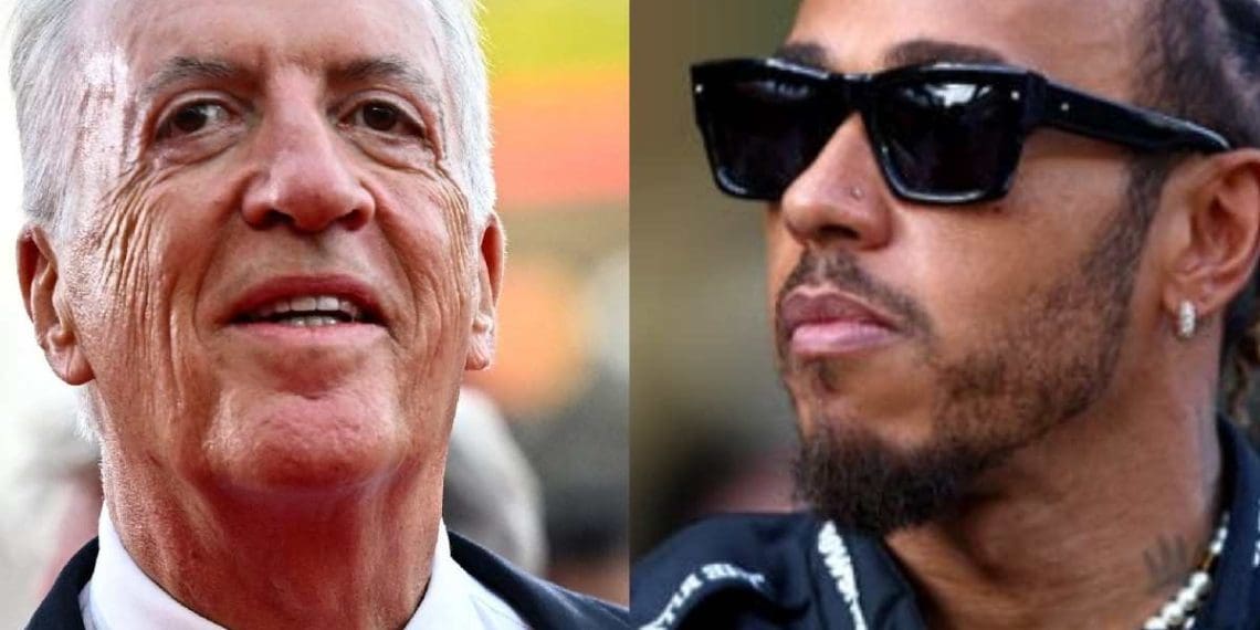 Lewis Hamilton critica executivo da Ferrari por alegar que ele visitou Maranello enquanto sob contrato com a Mercedes.