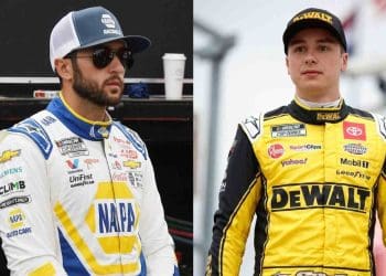 Chase Elliott solidariza-se com Christopher Bell por revelar inadvertidamente a contratação de Chase Briscoe pela JGR.