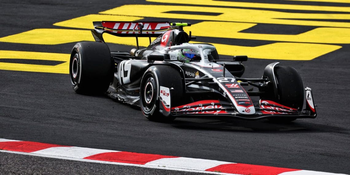 Hulkenberg culpa problema de embreagem da Haas por reinício caro na F1 do Japão.