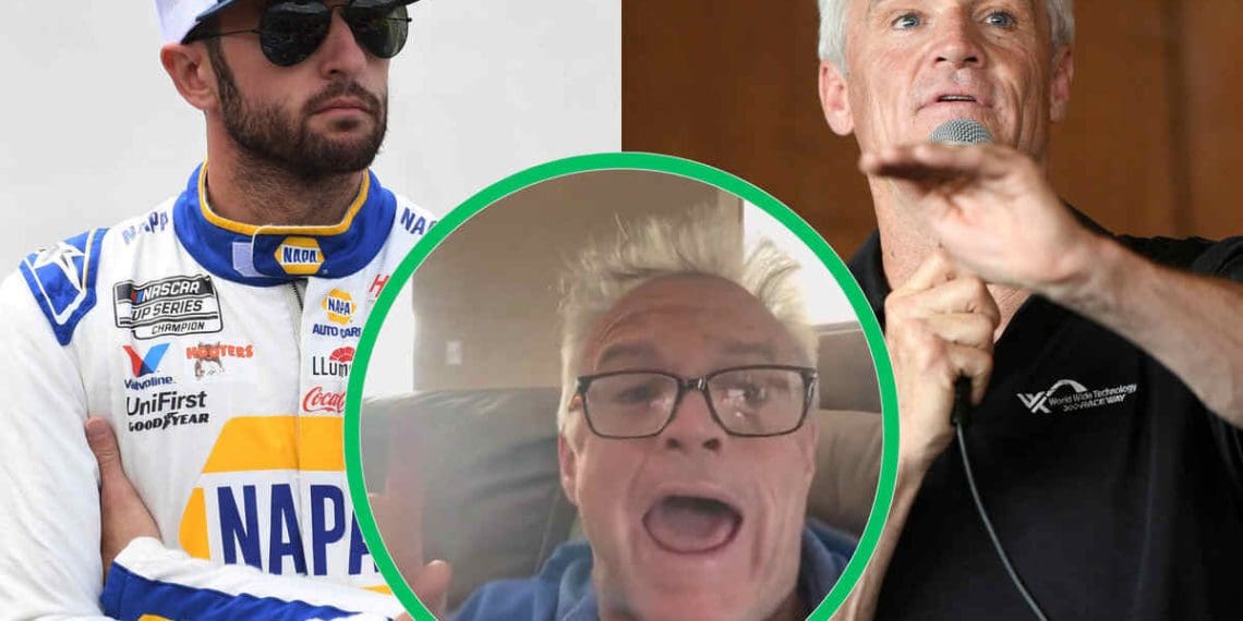 Vídeo: Kenny Wallace zomba dos fãs de Chase Elliott após polêmica sobre limites de pista em COTA.