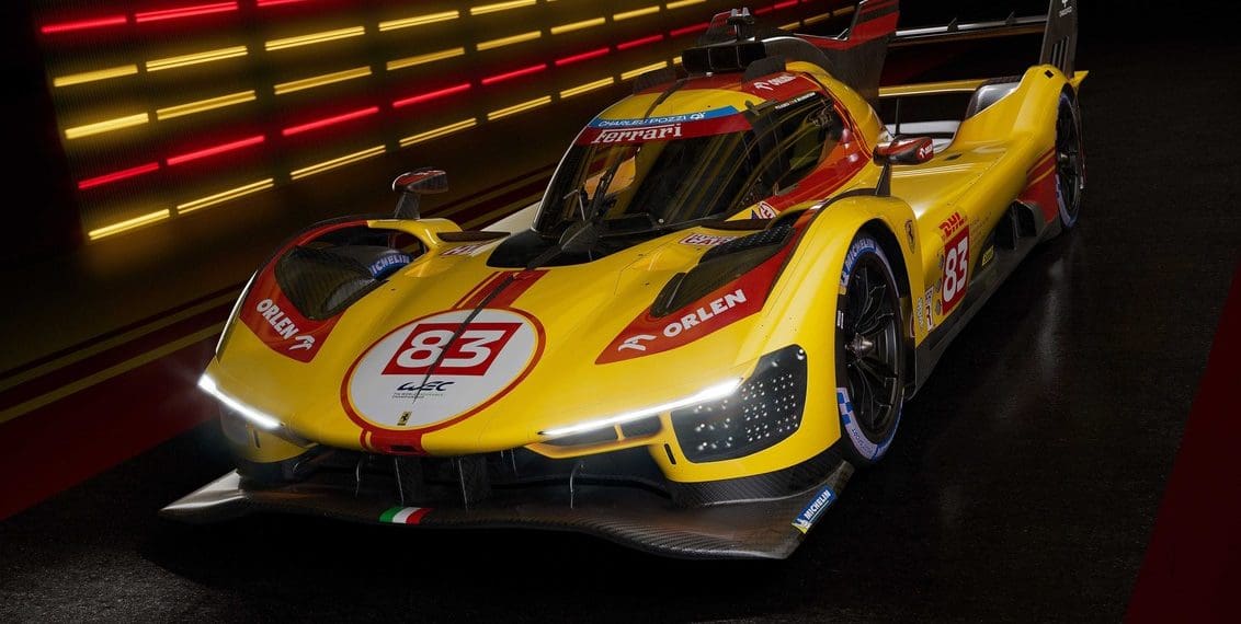 AF Corse unveils vibrant yellow color scheme on #83 499P
