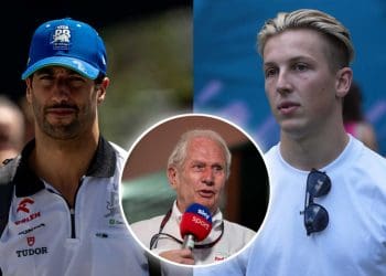 Daniel Ricciardo em risco com Helmut Marko sugerindo que a RB terá que substituí-lo por Liam Lawson em breve.