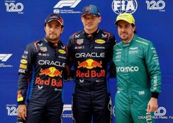 Coletiva de imprensa para o Qualifying do Grande Prêmio da China.