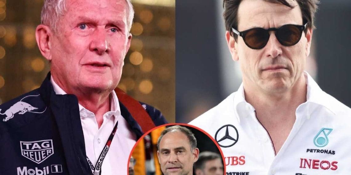 CEO da Red Bull, Oliver Mintzlaff, afirma que a mudança da Mercedes para Helmut Marko não é “possível”