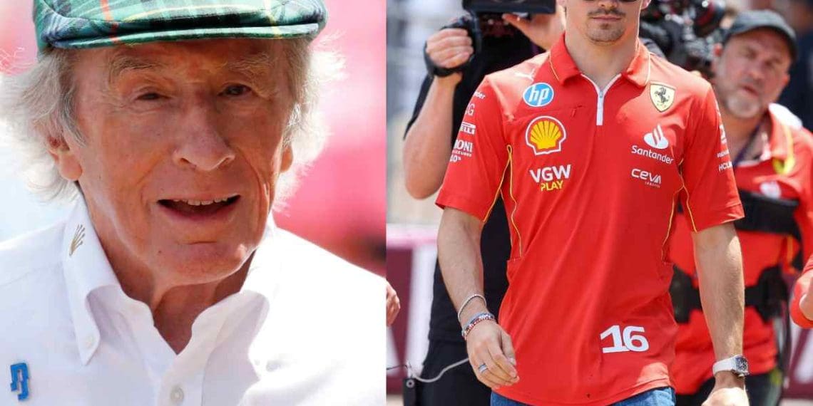 Sir Jackie Stewart elogia Charles Leclerc por sua impressionante vitória no Grande Prêmio de Mônaco, dizendo “Você dirigiu como um campeão.”