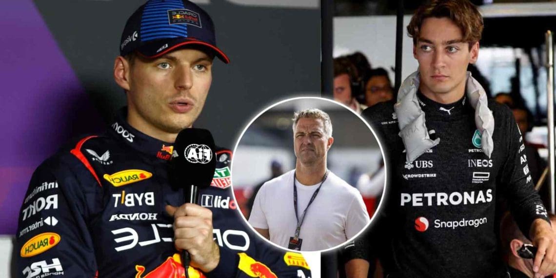 Ralf Schumacher avisa que George Russell pode perder vaga na Mercedes se Max Verstappen sair da Red Bull.