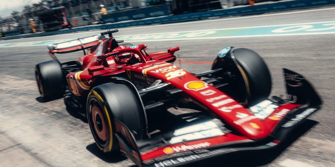Ferrari na temporada de F1 de 2024 mostra uma tendência preocupante.