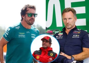 Fernando Alonso cotado como principal escolha de Christian Horner para 2025, apesar de indicar preferência por Carlos Sainz.