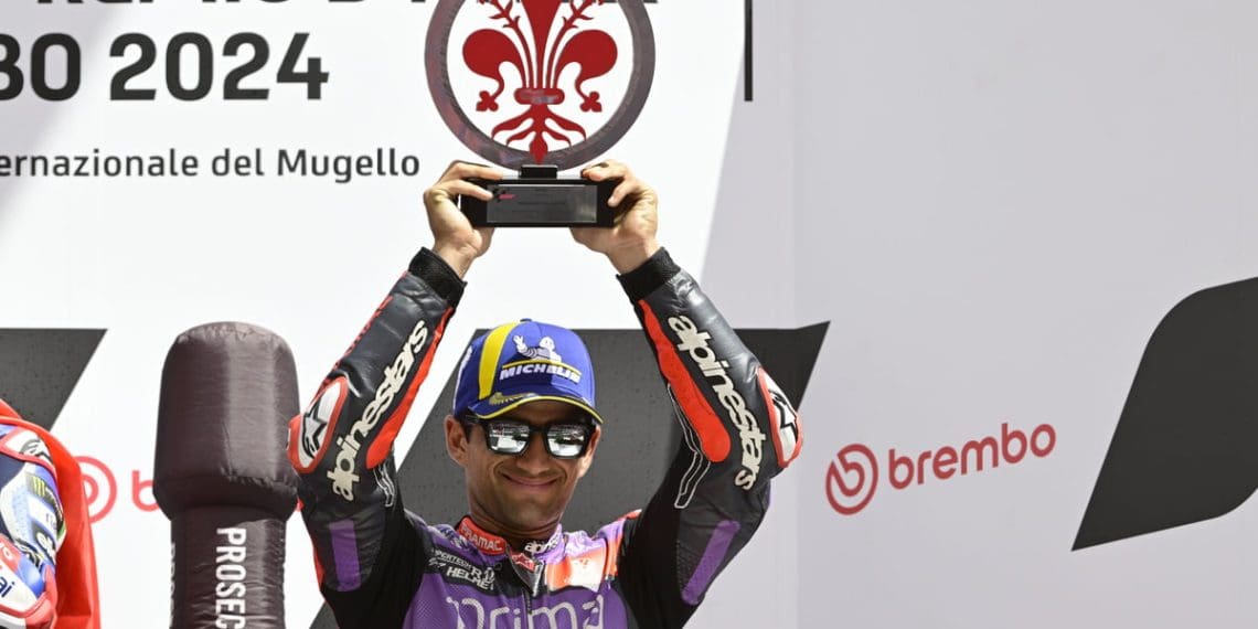 Regulação da pressão dos pneus da MotoGP leva a diminuição de ultrapassagens em Mugello – Martin.