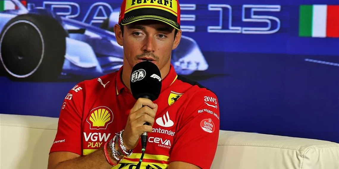 Leclerc lidera para a Ferrari em treinos fortes em Imola.
