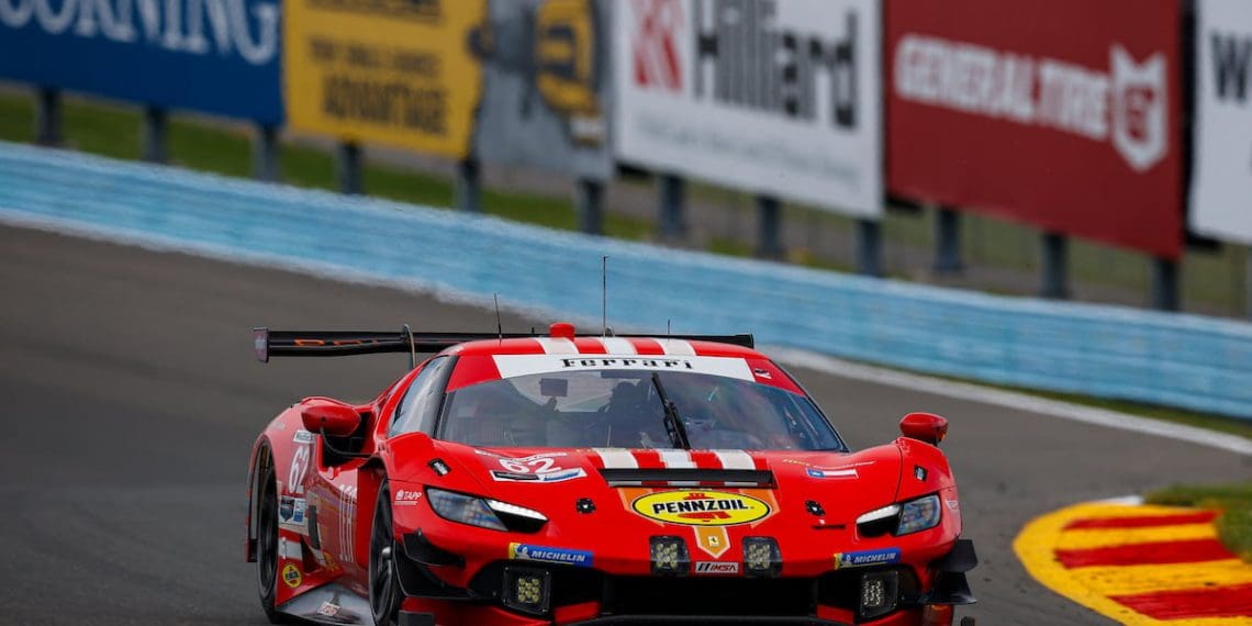 Serra garante o primeiro lugar para Risi Competizione em IMSA Watkins Glen.