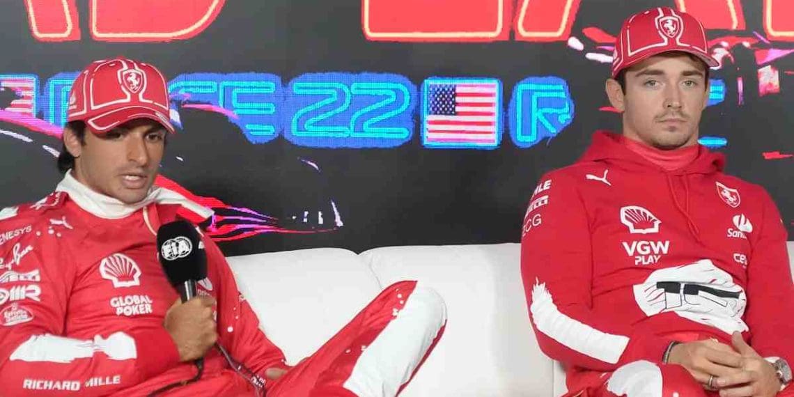 Charles Leclerc não pode ‘fingir’ estar ‘feliz’ com a vitória de Carlos Sainz no Grande Prêmio da Austrália.